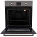 Духовой шкаф электрический встраиваемый, 66 л., 6 режимов, Конвекция, Разморозка, 50-300 С, Автоотключение по таймеру, il Monte BO-63