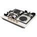 Варочная панель комбинированная, Газ + Электро