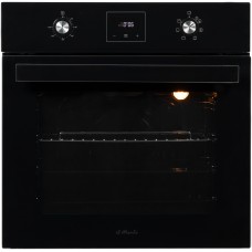 Духовой шкаф электрический встраиваемый, 66 л., 6 режимов, Конвекция, Разморозка, 50-300 С, Автоотключение по таймеру, il Monte BO-63