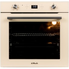 Духовой шкаф электрический встраиваемый, 75 л., Ширина 60 см., Конвекция, Гриль, Телескопические направляющие, il Monte BO-75-LUXE